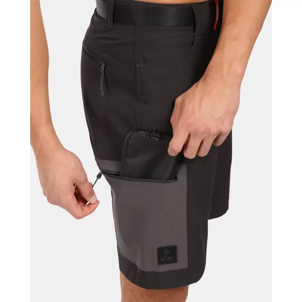  Pantaloni scurți pentru bărbați KILPI NAVIA-M YM0410KI NEGRU 