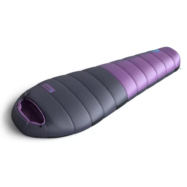  Sacul de dormit pentru femei pentru femei HUSKY DRAPE LADIES -20°C ALBASTRU/VIOLET 