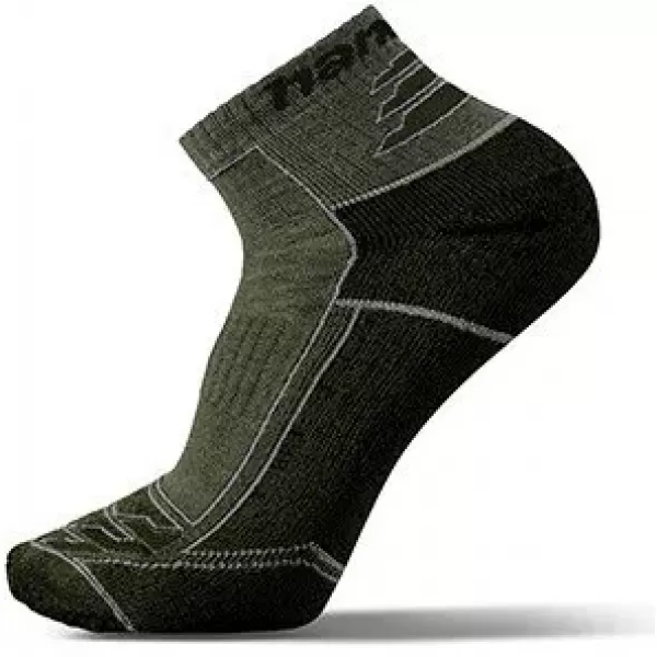  Șosete pentru bărbați HANNAH WALK LITE II VERDE/ANTRACIT 