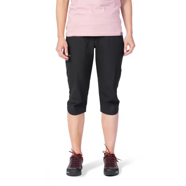  Pantalonii pentru doamne HANNAH ATTA CAPRI ANTRACIT 