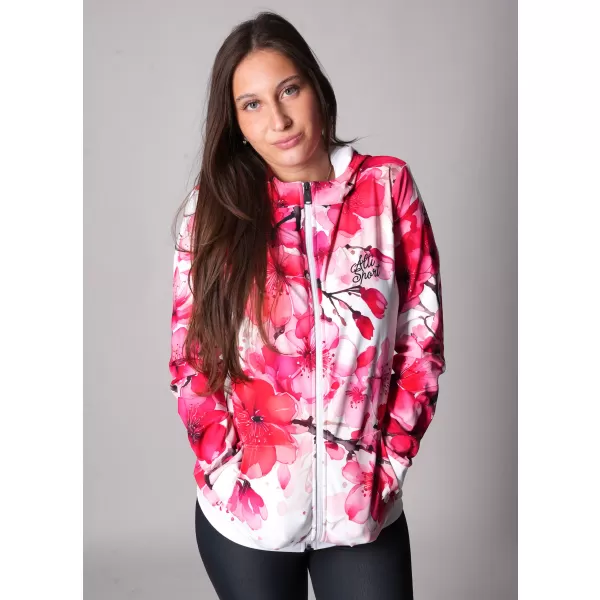 Panoul funcțional pentru femei pe Zip Premium ALTISPORT VOJ/ALW102MI02 ROZ/ALB 