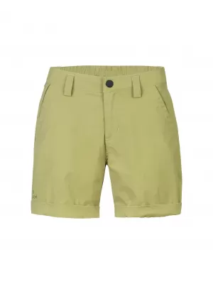 Pantaloni scurți pentru doamne HANNAH WELIN MĂSLIN VERDE