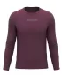 Tricou pentru bărbați cu mânecă lungă HANNAH BINE L/S MAHON ROȘU