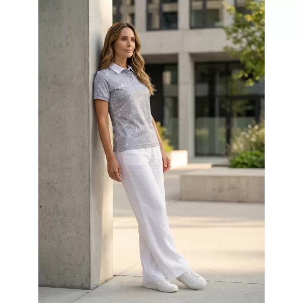  Tricou funcțional pentru femei cu guler premium ALTISPORT VOJ/ALW084TR05 BEJ 