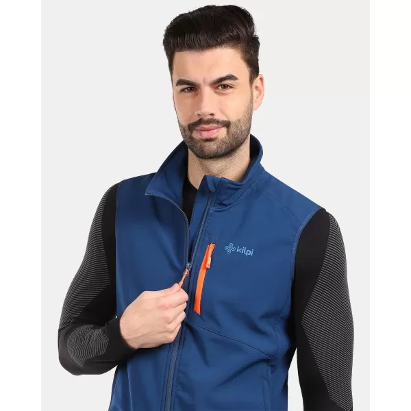  Vestă softshell pentru bărbați KILPI NOIL-M YM0114KI ALBASTRU ÎNCHIS 