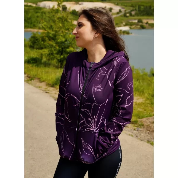 Panoul funcțional pentru femei pe Zip Premium ALTISPORT VOJ/ALW100MI02 FUCSIE 
