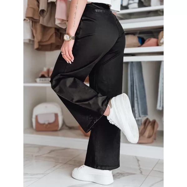 Pantalonii pentru doamne DSTREET MOBISKA UY2621 NEGRU 