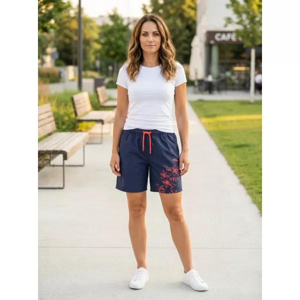  Pantaloni scurți pentru doamne ALTISPORT ELISSA ALBASTRU ÎNCHIS 