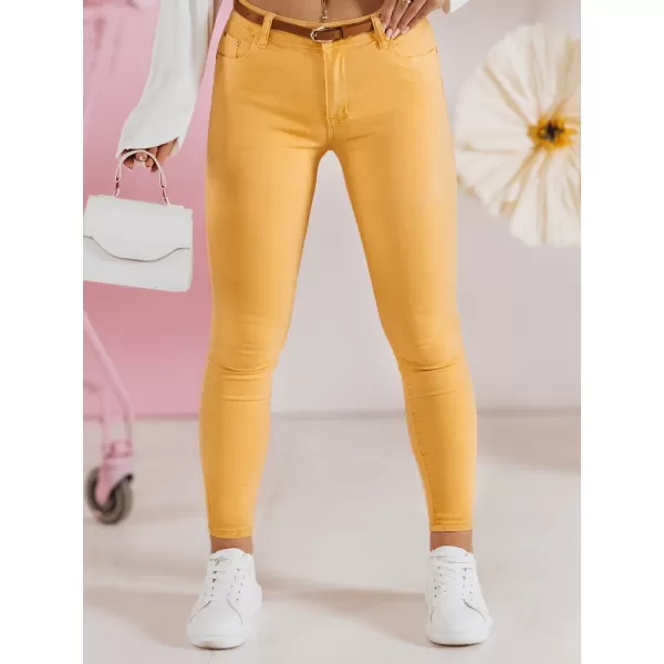 Pantalonii pentru doamne DSTREET CLARET UY2454 CHIHLIMBAR 