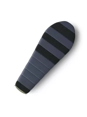 Pungă de dormit cu pene HUSKY DEVON -5°C ALBASTRU/KAKI