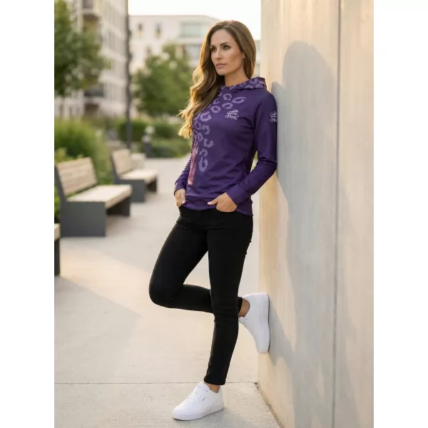  Premium cu hanorac funcțional pentru femei ALTISPORT VOJ/ALW047MI01 VIOLET 