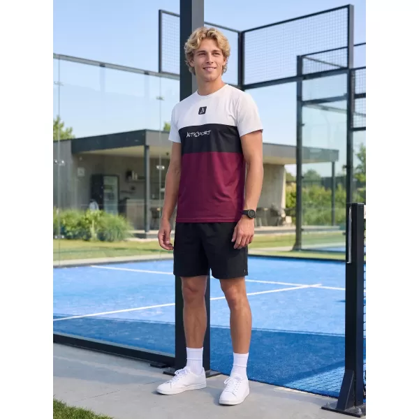  Funcțional t -thirt premium Plus ALTISPORT VOJ/ALM051TR02 BURGUNDIA 