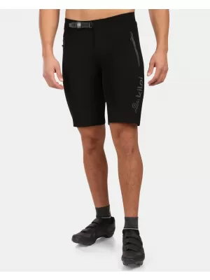 Pantaloni scurți pentru biciclete pentru bărbați KILPI HIXON-M YM0454KI NEGRU