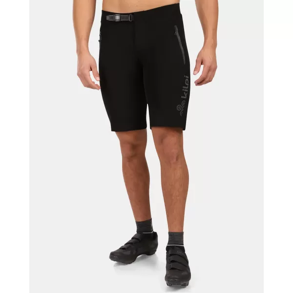  Pantaloni scurți pentru biciclete pentru bărbați KILPI HIXON-M YM0454KI NEGRU 