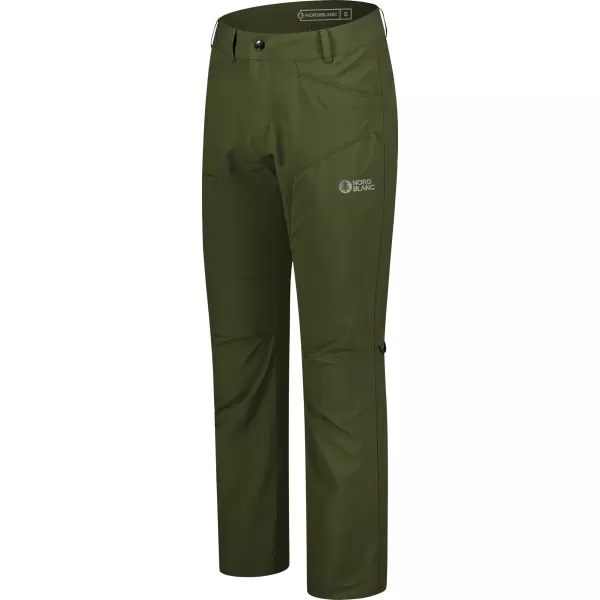  Pantaloni exteriori ușori pentru bărbați NORDBLANC GORGE NBSPM8205 VERDE 