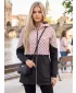 Geacă pentru doamne KIXMI UNNI BEJ UȘOR/NEGRU