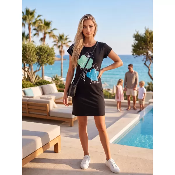  Rochie ALTISPORT ALW189178 NEGRU -BLUE 