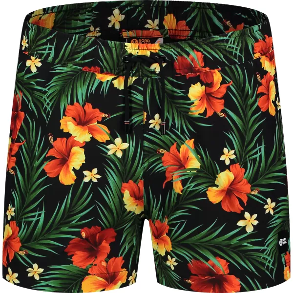  Pantaloni scurți de baie NORDBLANC NBSPM8019 MODEL NEGRU 