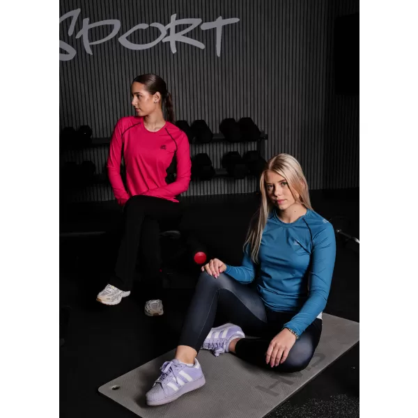  Tricou funcțional pentru femei cu mâneci lungi premium ALTISPORT VOJ/ALW078TR03 ROŞU 