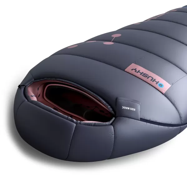  Sacul de dormit pentru bebeluși HUSKY KIDS MAGIC -15°C ALBASTRU/VIOLET 
