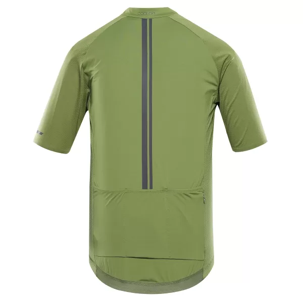  Jersey pentru biciclete ALPINE PRO SAGEN 2 VERDE 