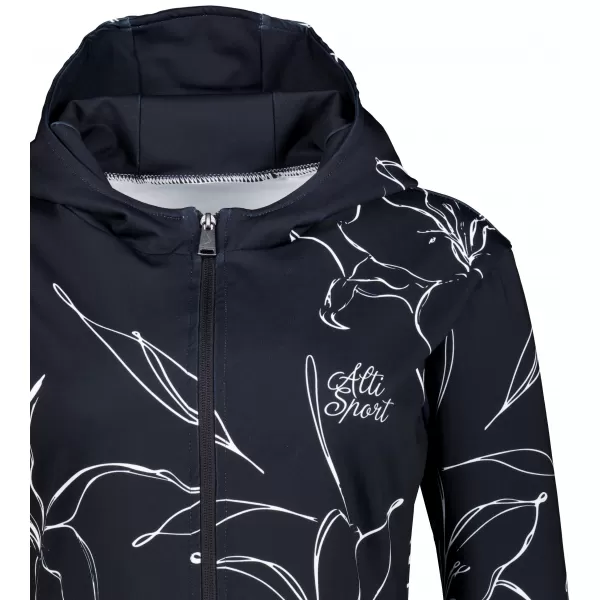  Panoul funcțional pentru femei pe Zip Premium ALTISPORT VOJ/ALW100MI02 NEGRU 