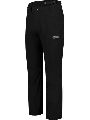 Pantaloni exteriori ușori pentru bărbați NORDBLANC GORGE NBSPM8205 NEGRU
