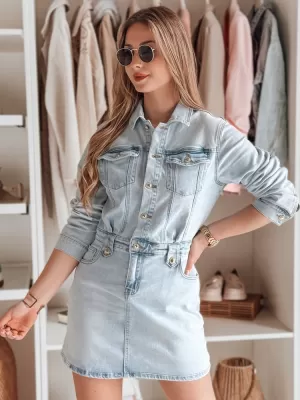 Rochie DSTREET JENSAGA EY2592 ALBASTRU