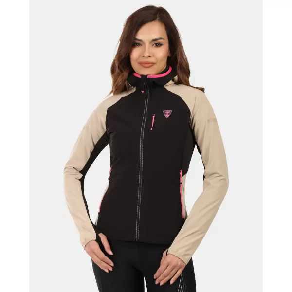  Geacă de softshell pentru femei KILPI BALEO-W YL0125KI BEJ 