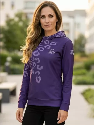 Premium cu hanorac funcțional pentru femei ALTISPORT VOJ/ALW047MI01 VIOLET