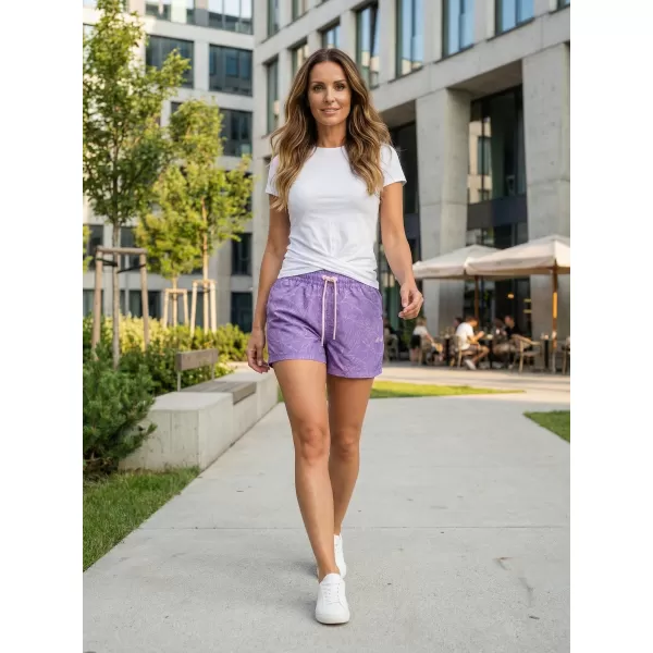  Pantaloni scurți pentru doamne ALTISPORT ELISAN VIOLET 