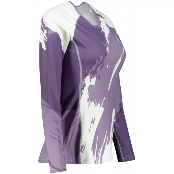  Tricou funcțional pentru femei cu mâneci lungi premium ALTISPORT VOJ/ALW081TR03 VIOLET 