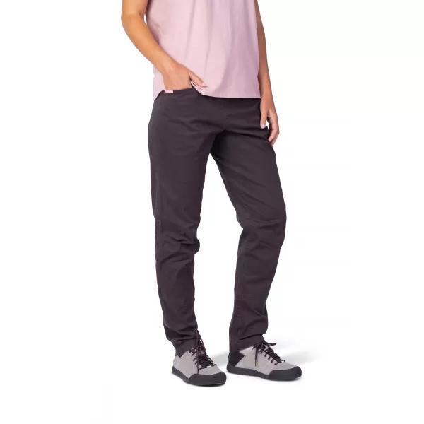  Pantalonii pentru doamne HANNAH MOKKA BEAN NEGRU 