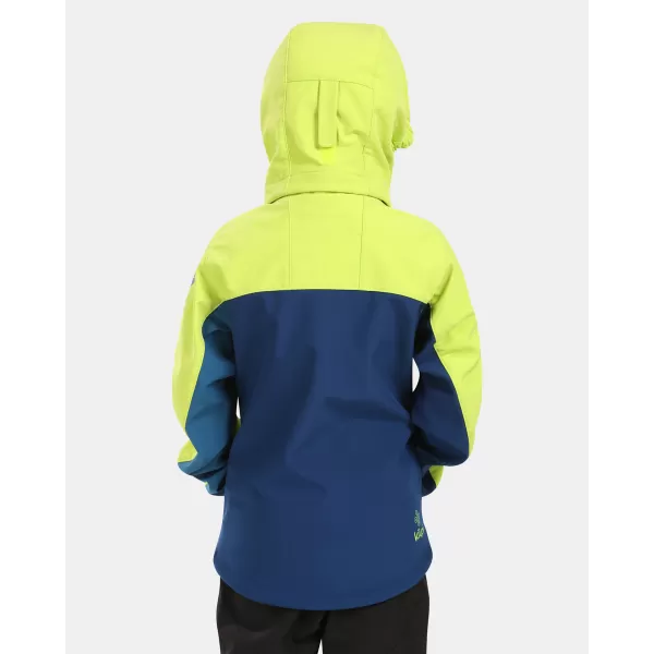 Jacheta softshell pentru băieți KILPI RAVIO-J YJ0107KI ALBASTRU ÎNCHIS 