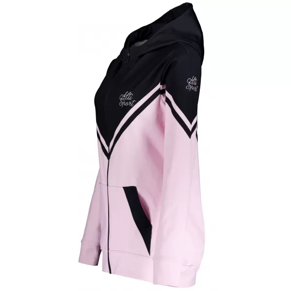  Panoul funcțional pentru femei pe Zip Premium ALTISPORT VOJ/ALW101MI02 ROZ/NEGRU 