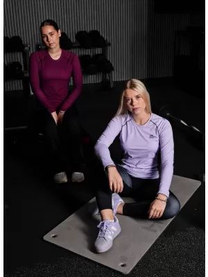 Tricou funcțional pentru femei cu mâneci lungi premium ALTISPORT VOJ/ALW078TR03 LILIAC
