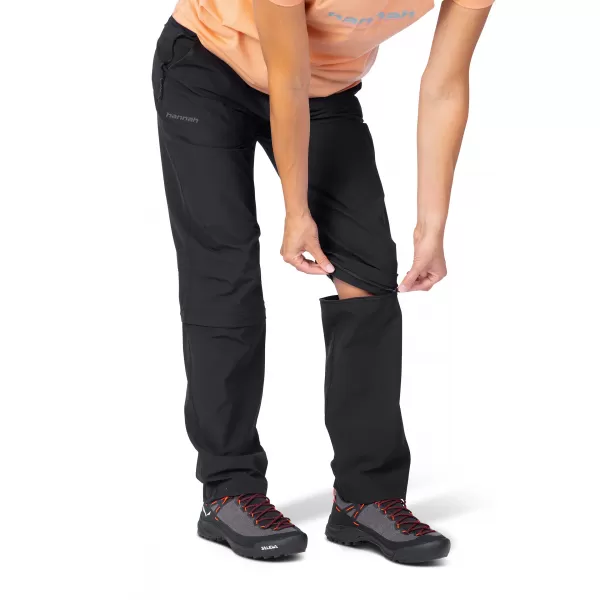  Pantalonii pentru doamne HANNAH ATTA Z-OFF ANTRACIT 