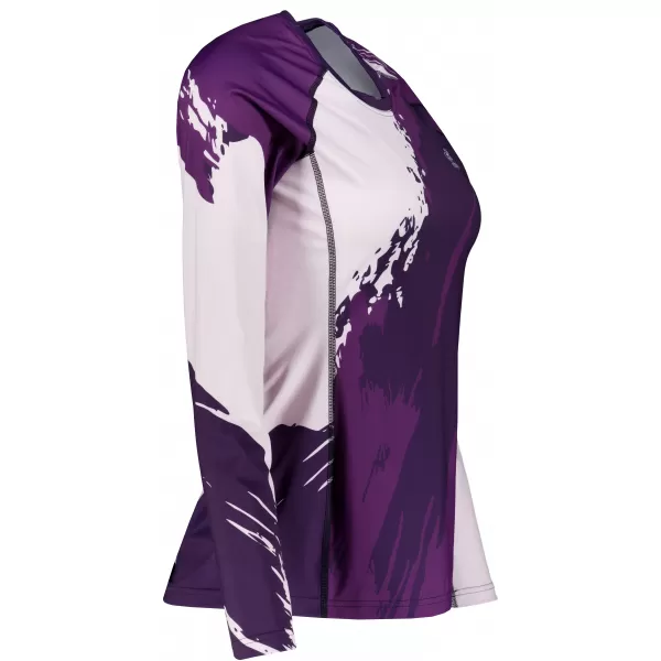  Tricou funcțional pentru femei cu mâneci lungi premium ALTISPORT VOJ/ALW081TR03 PURPURIU ÎNCHIS 