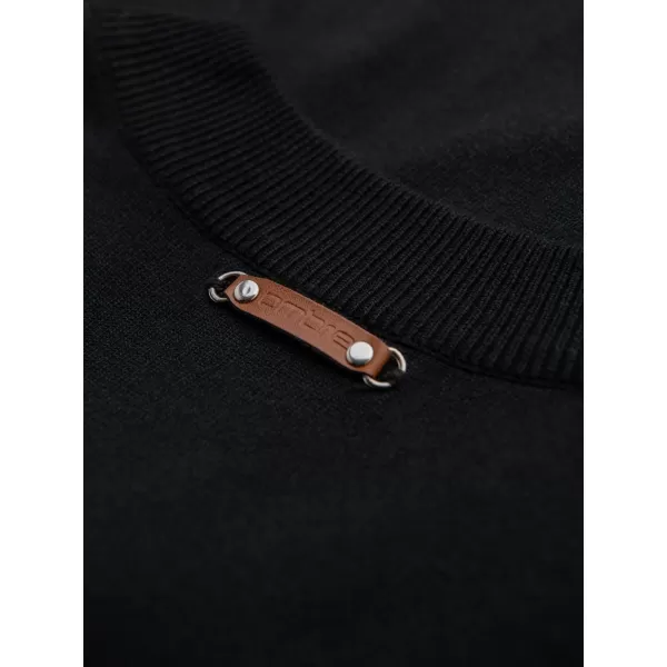  Pulover pentru bărbați OMBRE OM-SWZS-0124 NEGRU 