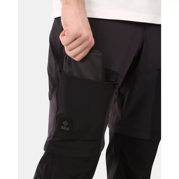  Pantaloni detașabili KILPI HOSIO-M YM0403KI NEGRU 