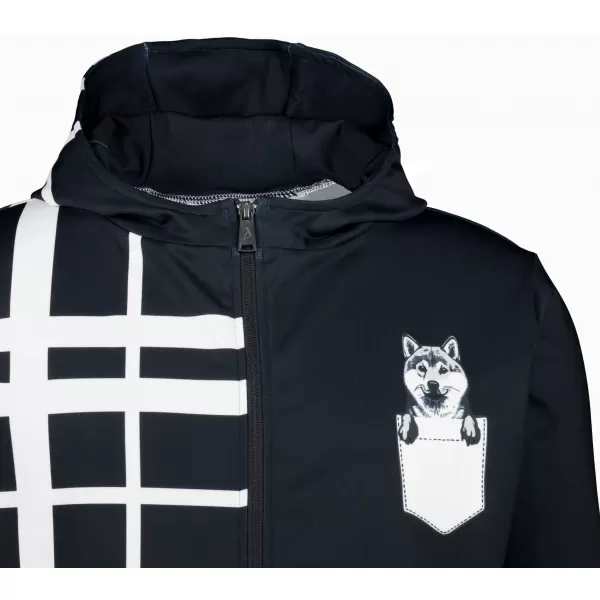  Panouri funcționale pentru bărbați pe Zip Premium ALTISPORT VOJ/ALM098MI02 SHIBA 