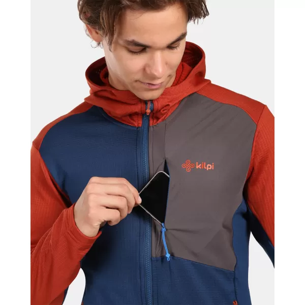  Panouri din Fleece KILPI SEVELEN-M YM0203KI ALBASTRU ÎNCHIS 