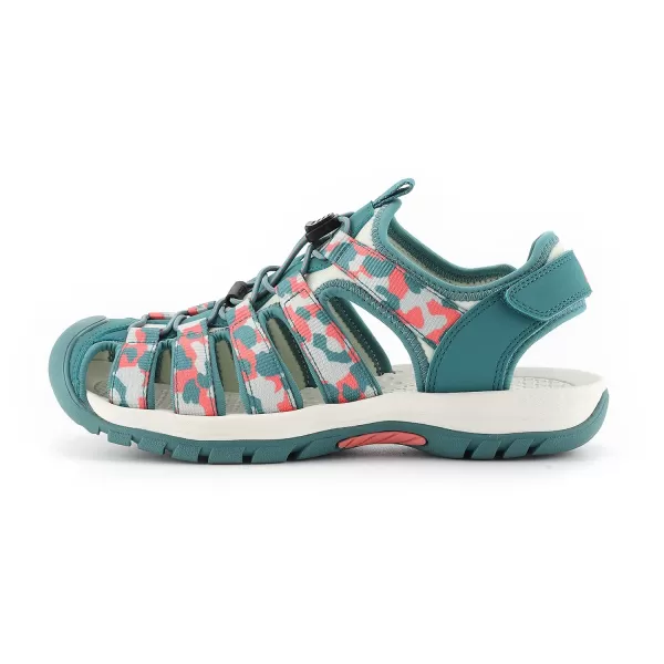  Sandale de vară ALPINE PRO AWEDE VERDE 