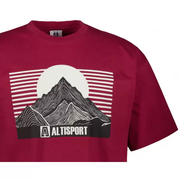  Cămaşă ALTISPORT ALM188812 GRANAT 