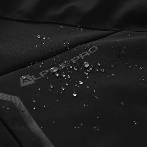  Jacheta pentru bărbați ALPINE PRO HOOR NEGRU 