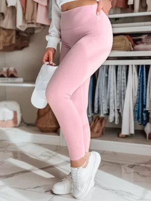 Pantalonii pentru doamne DSTREET DIMODOI UY2437 ROZ