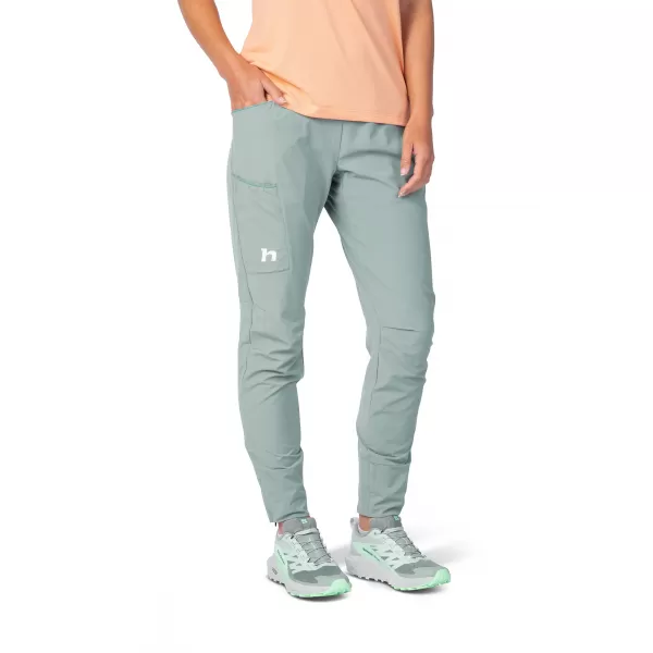  Pantalonii pentru doamne HANNAH TAGI CHINOIS VERDE 