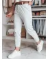 Pantalonii pentru doamne DSTREET MADELINA UY2625 GRI DESCHIS