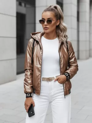 Geacă pentru doamne DSTREET BOMBESS TY4913 BEJ