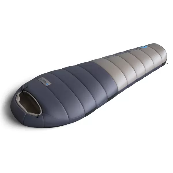  Pungă de dormit cu pene HUSKY DOPY -25°C ALBASTRU/GRI 